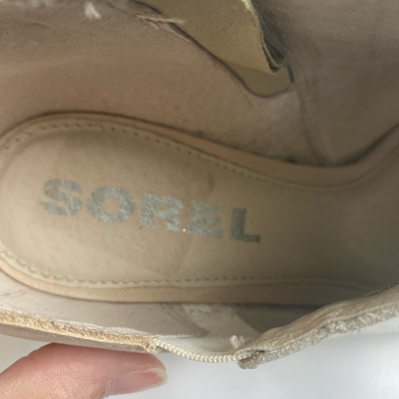 Sorel Nadia Ankle Peep Toe Booties in Woman’s size 8.5 - Picture 7 of 10